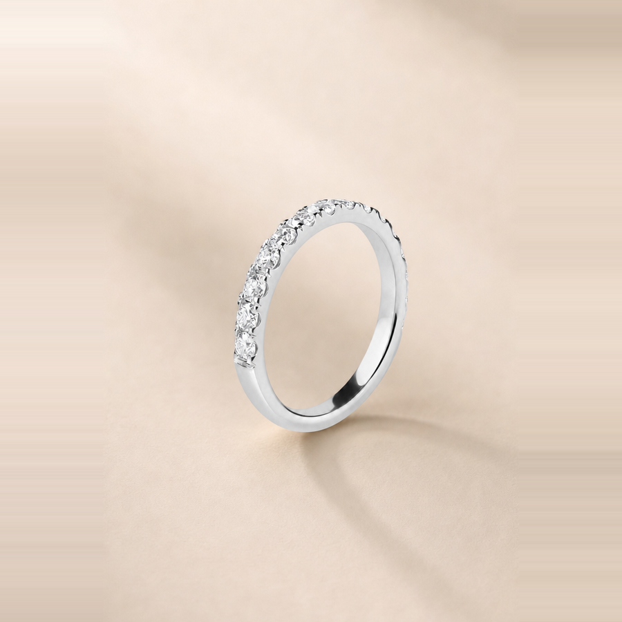 2.5mm Round Diamond Eternity Ring — view 9