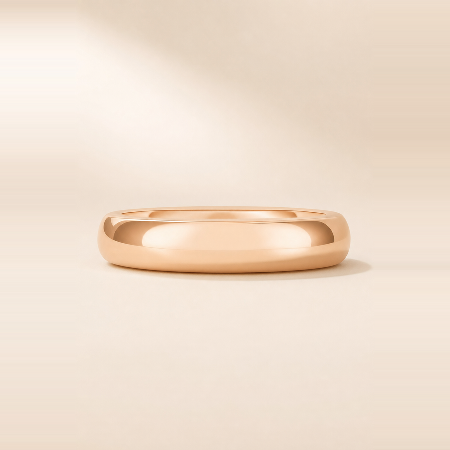 4mm Comfort Fit Wedding Band — view 5