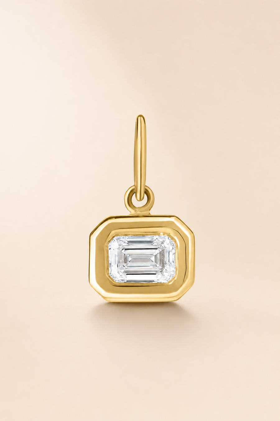 Bezel Pendant Necklace — view 6