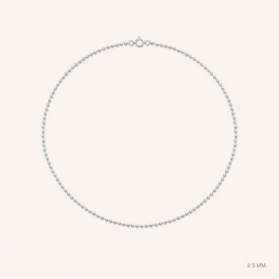 Bead Chain Necklace — view 6