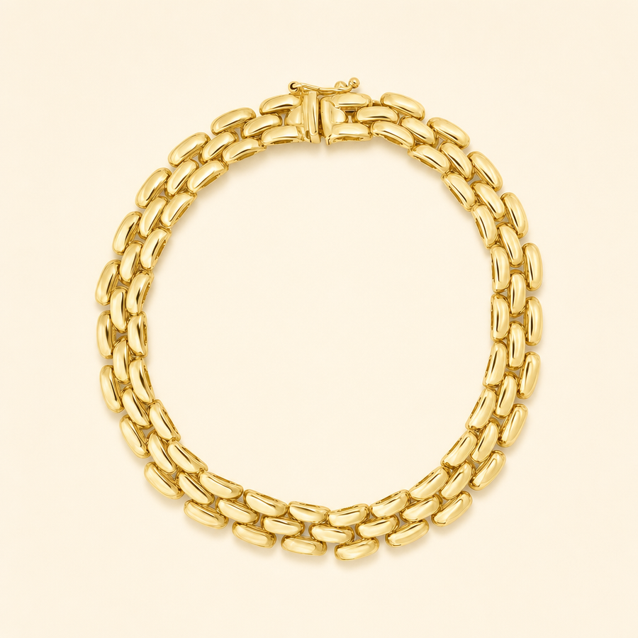 Bead-Link Chain Bracelet — view 1