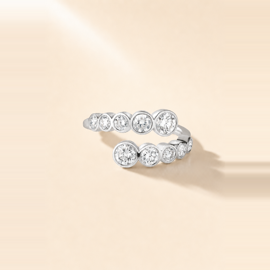 Bezel Wrap Ring — view 6
