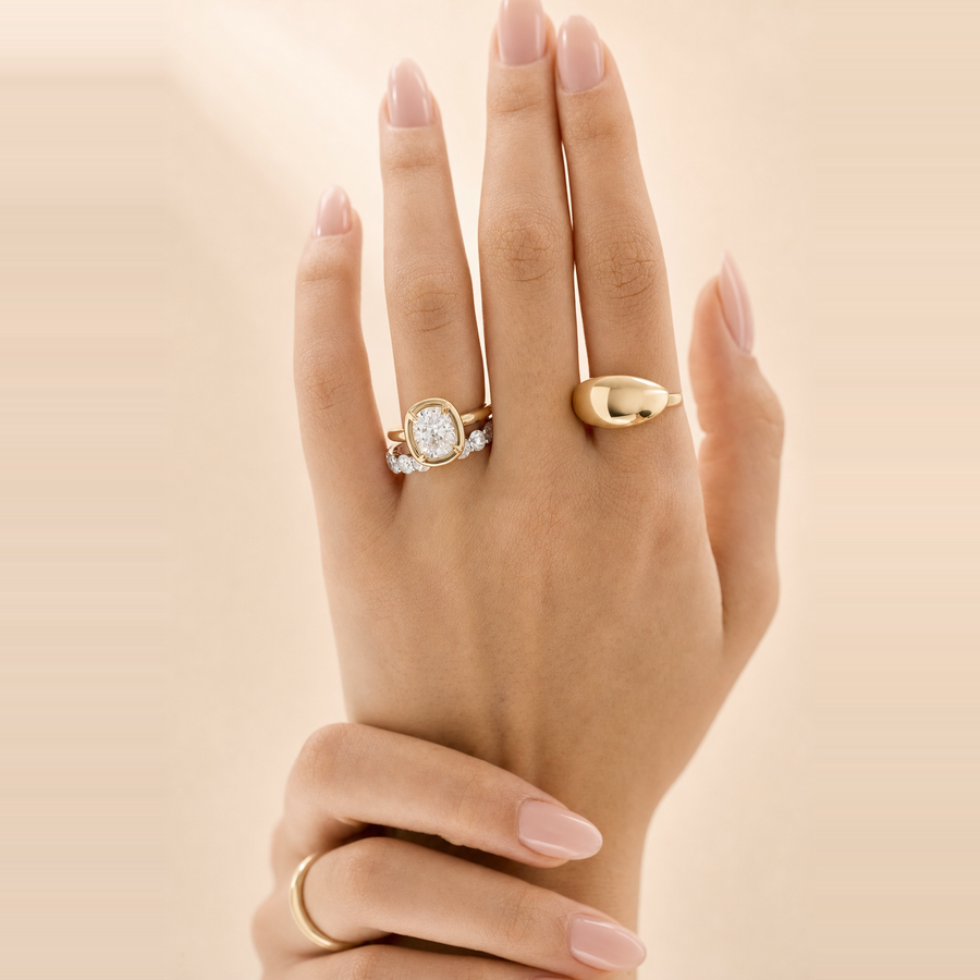 Prong Bezel Solitaire — view 6
