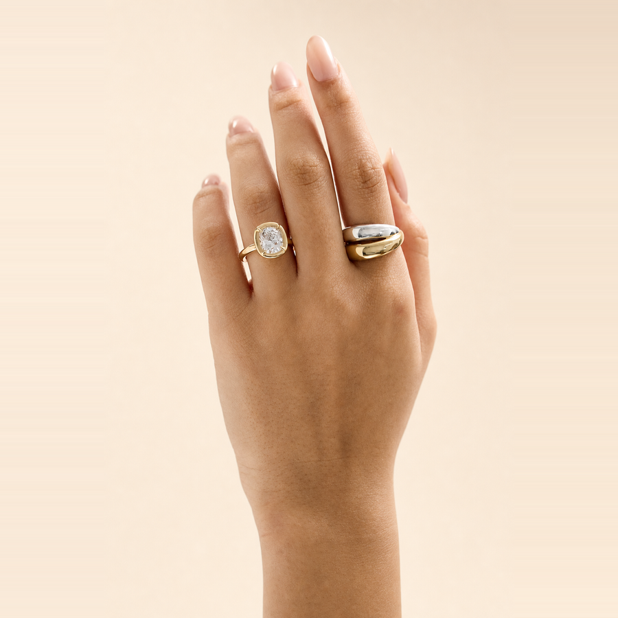 Prong Bezel Solitaire — view 9