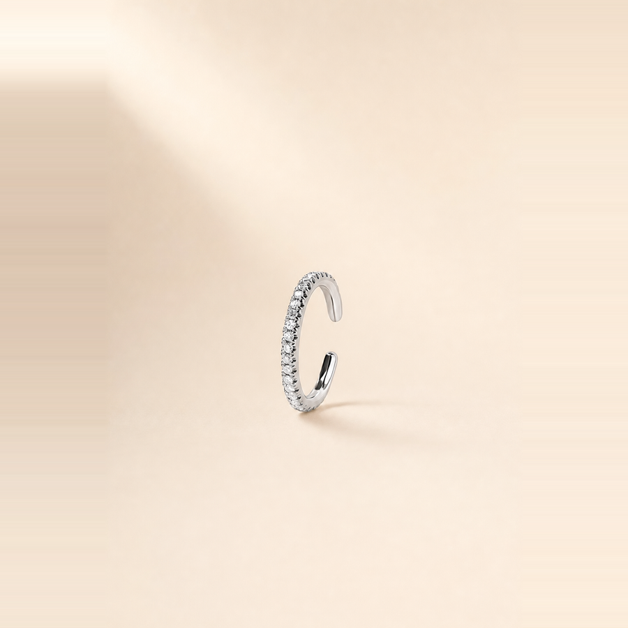 Diamond Ear Cuff Piercing — view 4