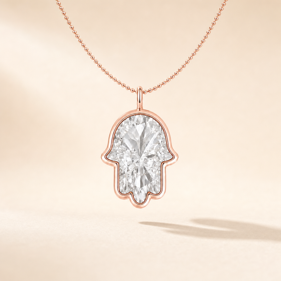 Hamsa Necklace — view 4