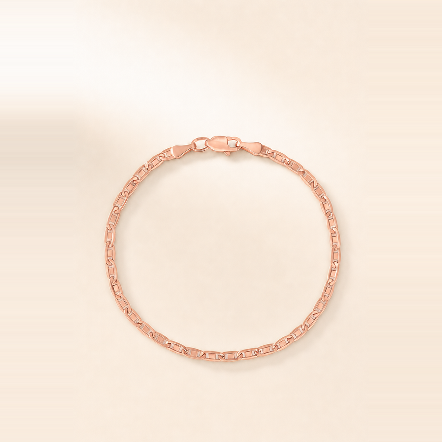 Wide Valentino Link Bracelet — view 3