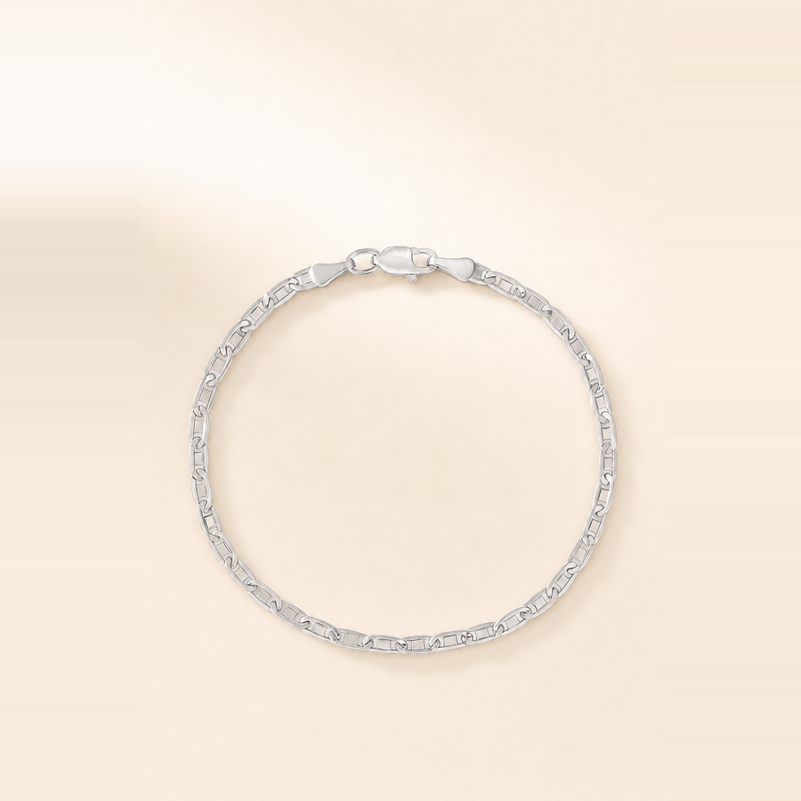 Wide Valentino Link Bracelet — view 2
