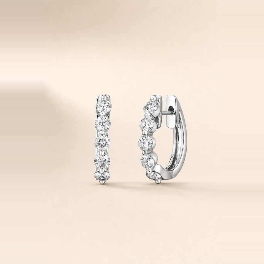 Multiway Diamond Statement Earrings — view 7