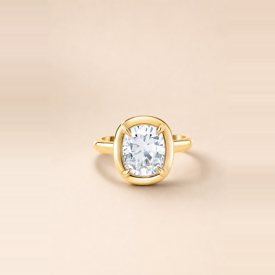 Prong Bezel Solitaire — view 4