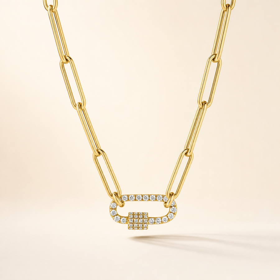 Split Chain Necklace — view 1