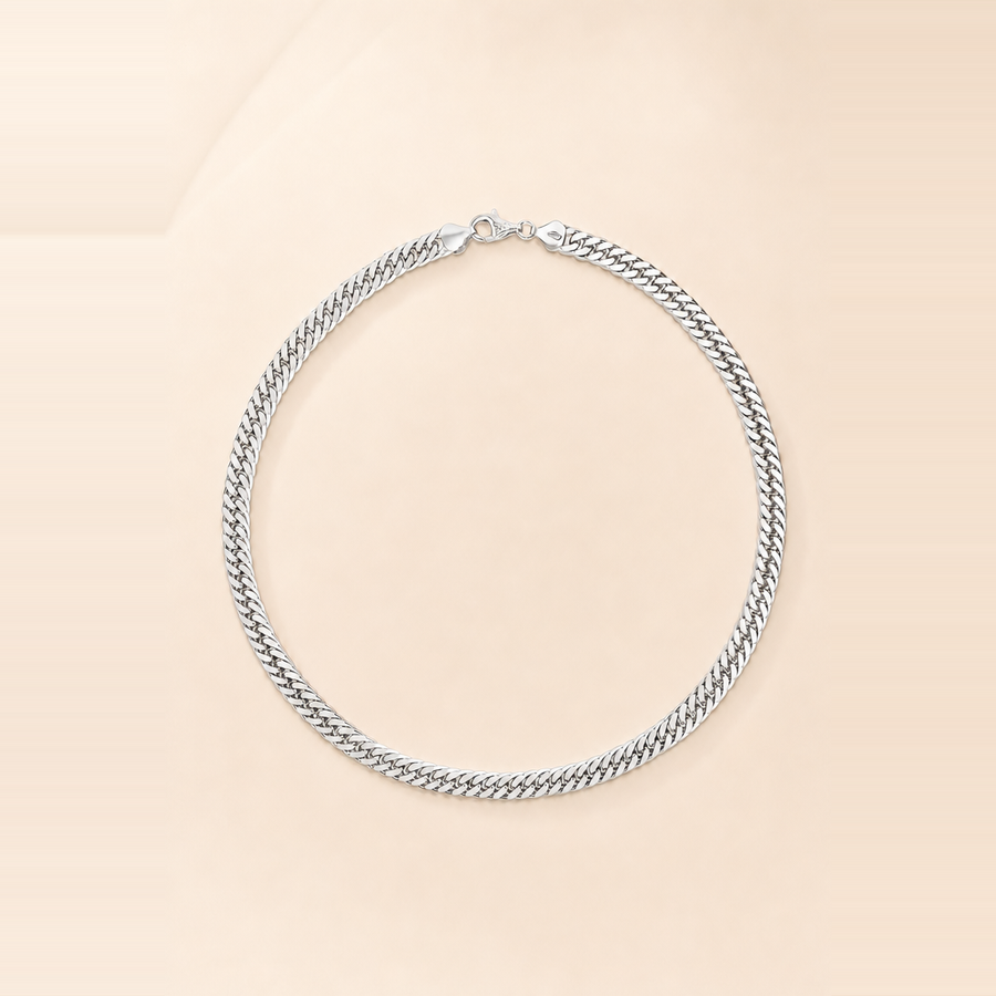 Jumbo Curb Chain Necklace — view 6