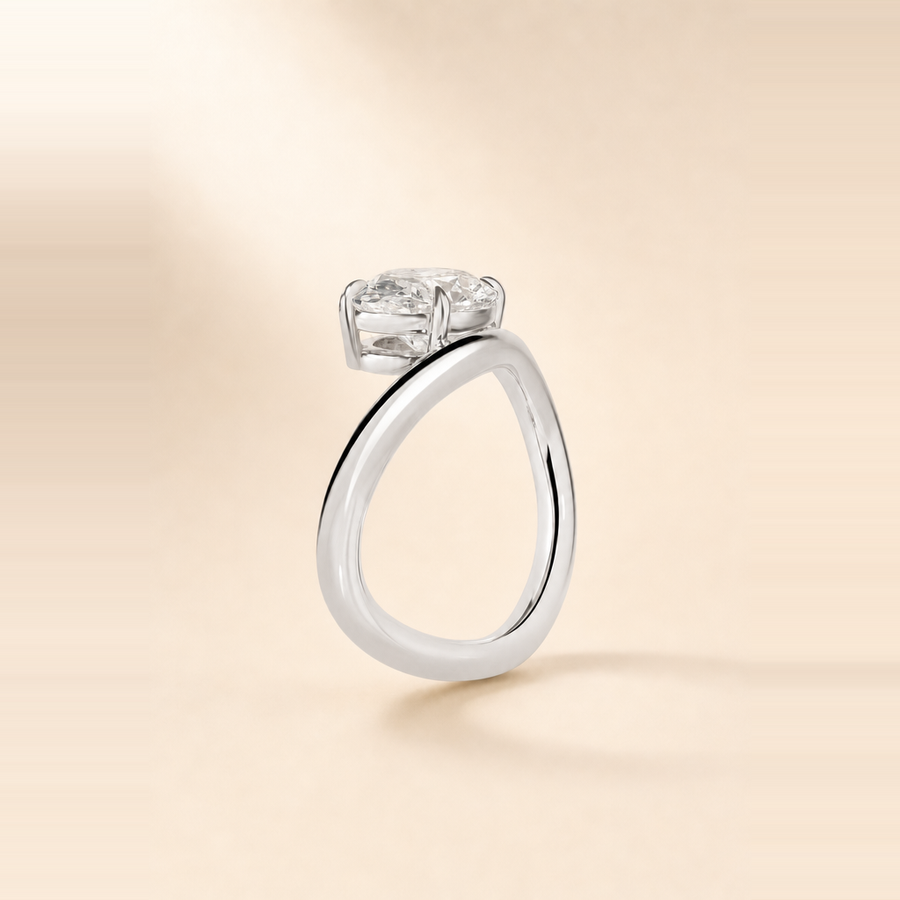 Oval East-West Diamond in the Wave — view 7