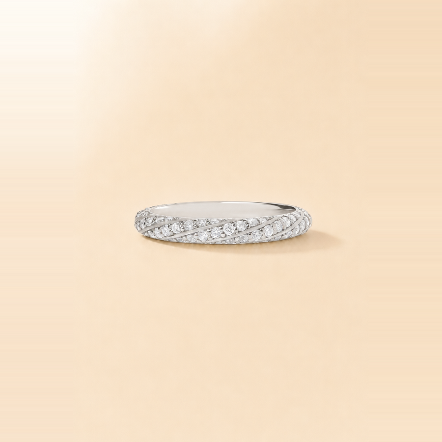 Rope Diamond Band — view 10