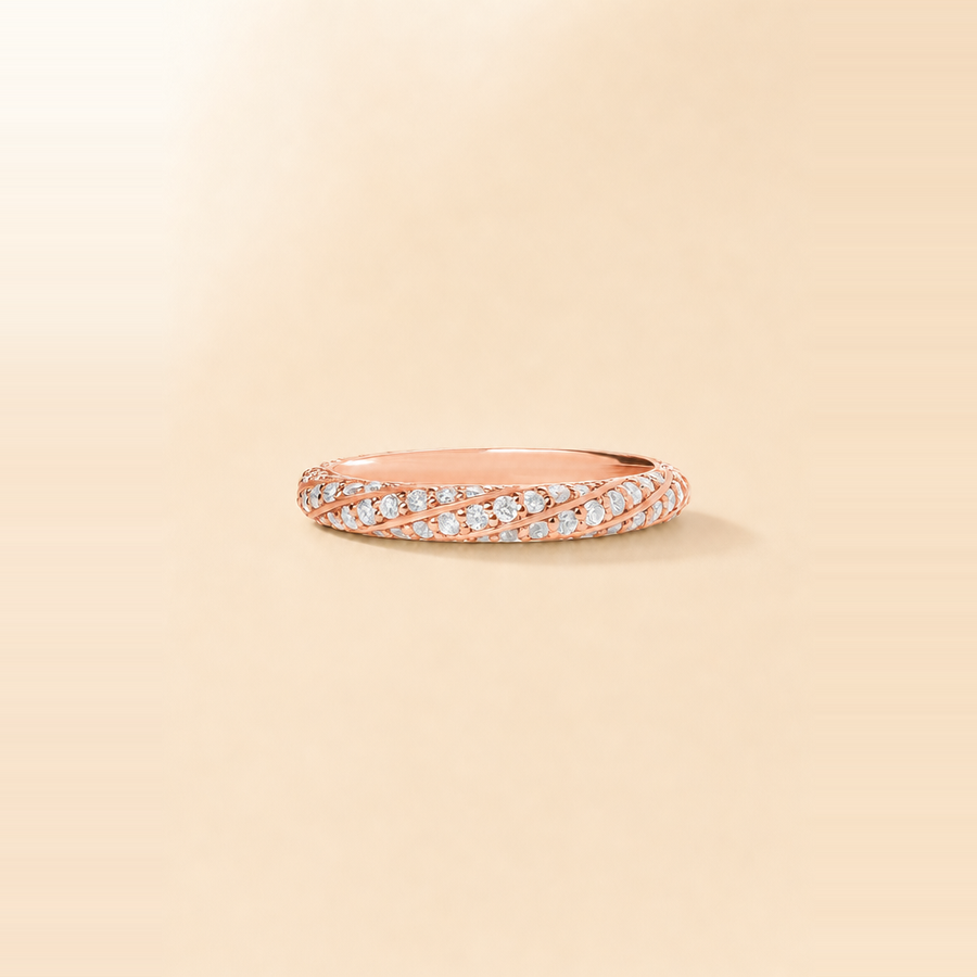 Rope Diamond Band — view 9
