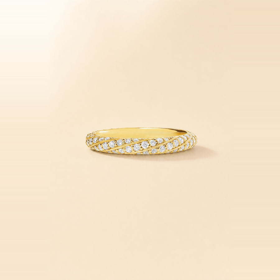 Rope Diamond Band — view 1