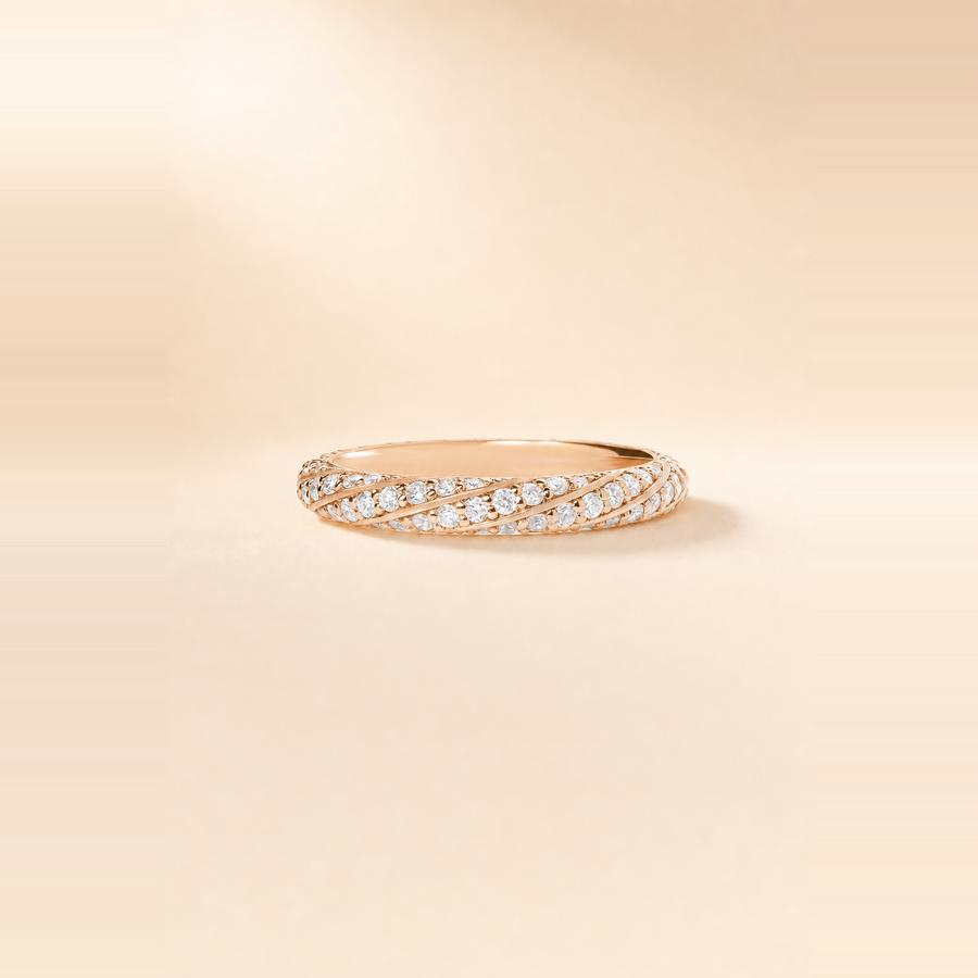Rope Diamond Band — view 5
