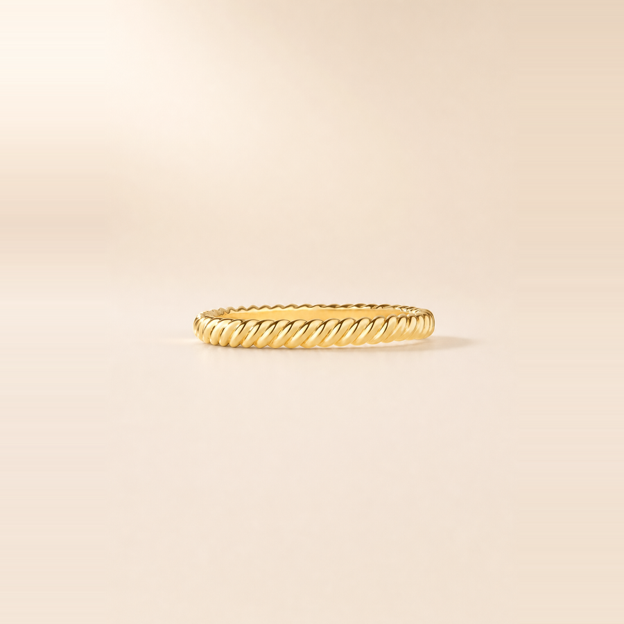 Twisted Wedding Band — view 5