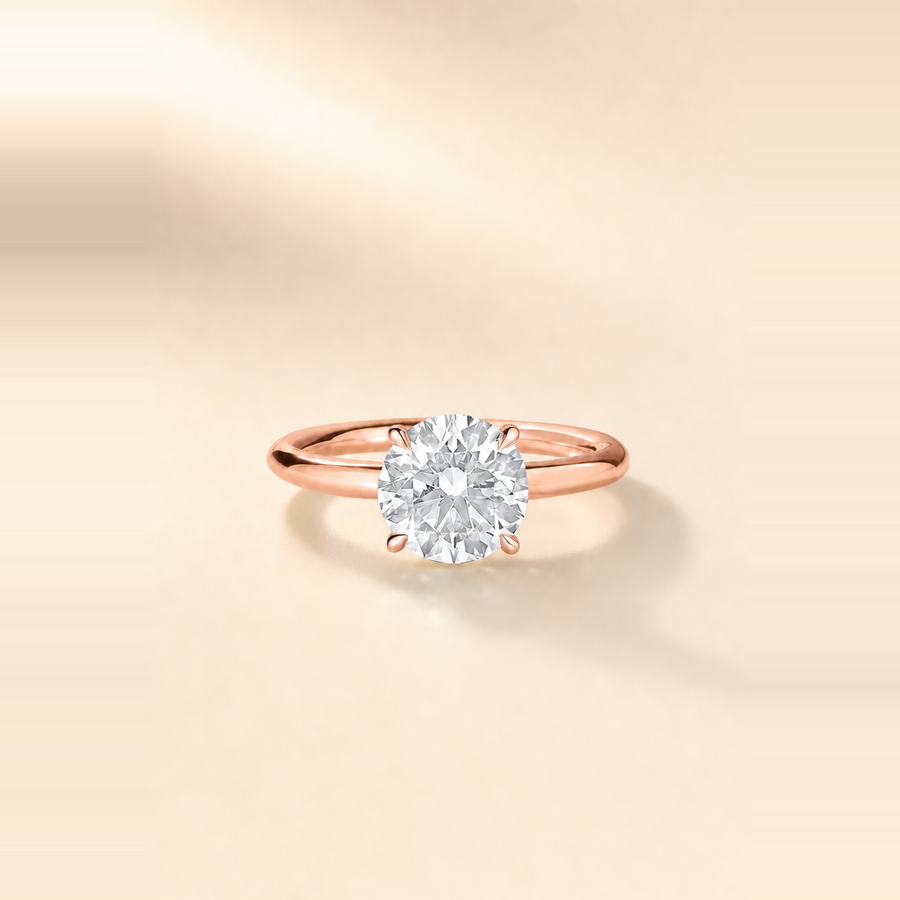 Round Diamond Solitaire &mdash; view 3