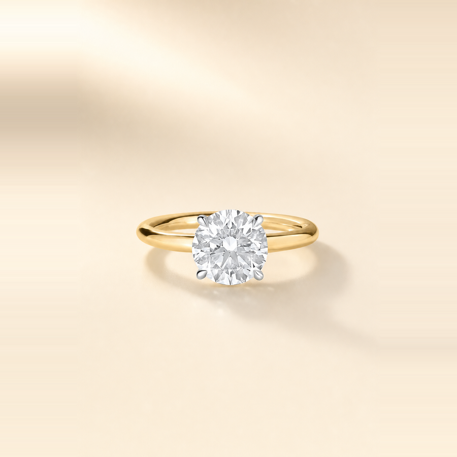 Round Diamond Solitaire &mdash; view 1