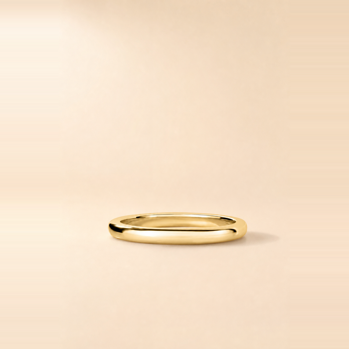 2mm Classic Gold Band