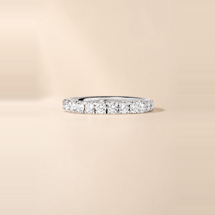 2.5mm Round Diamond Eternity Ring &mdash; view 2