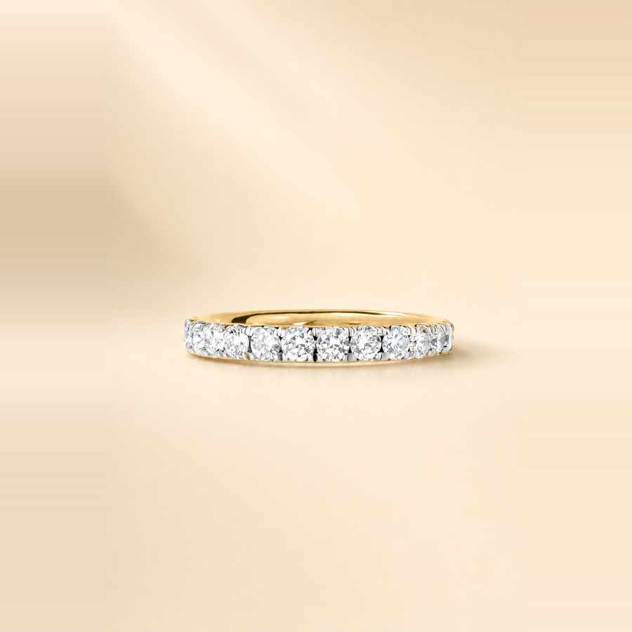 2.5mm Round Diamond Eternity Ring &mdash; view 3