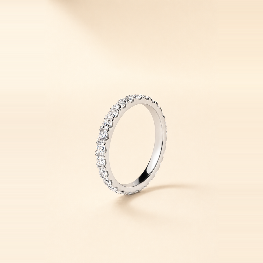 2.5mm Round Diamond Eternity Ring &mdash; view 7