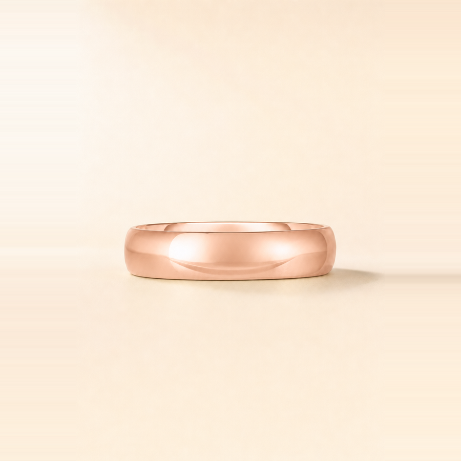 5mm Comfort Fit Wedding Band &mdash; view 6