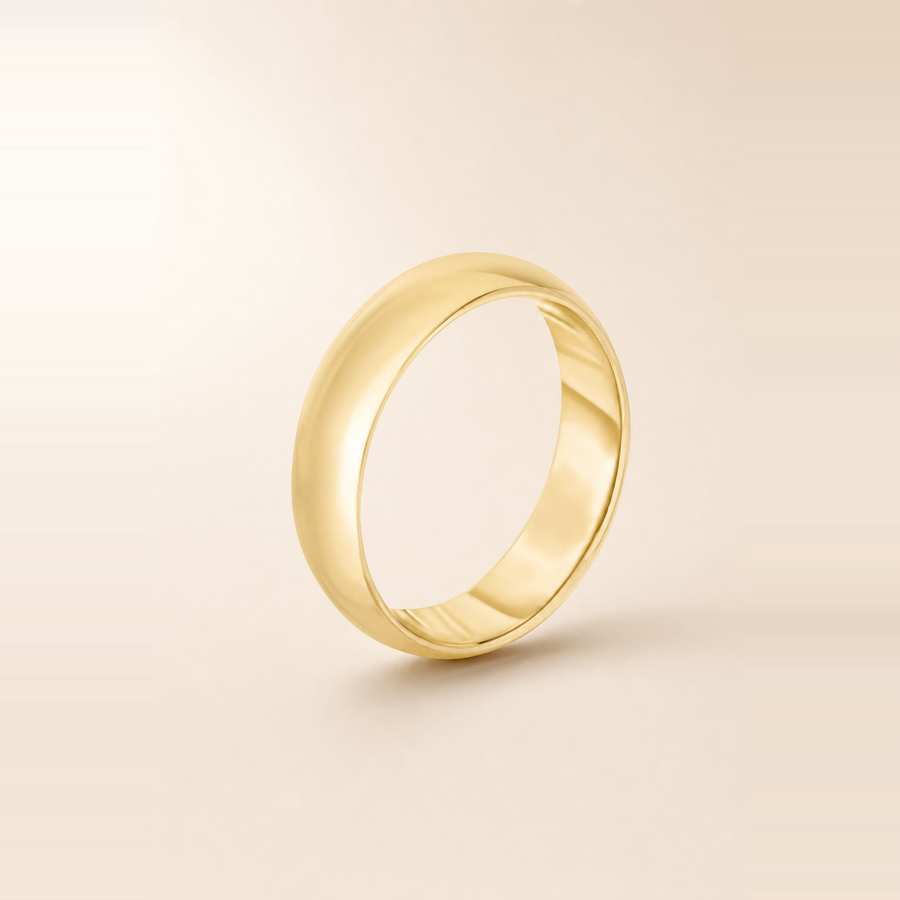 6mm Comfort Fit Wedding Band &mdash; view 3