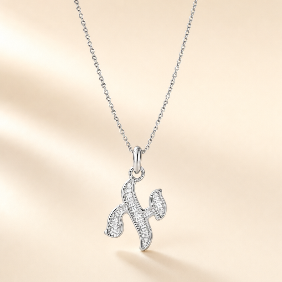 Aleph Baguette Necklace &mdash; view 4