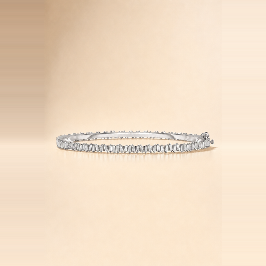 Baguette Zigzag Bangle &mdash; view 4