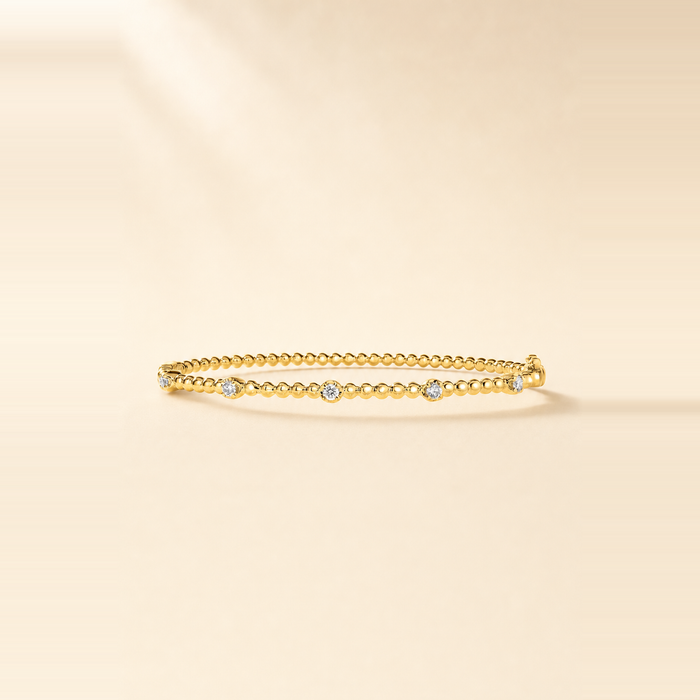Diamond Bead Bangle