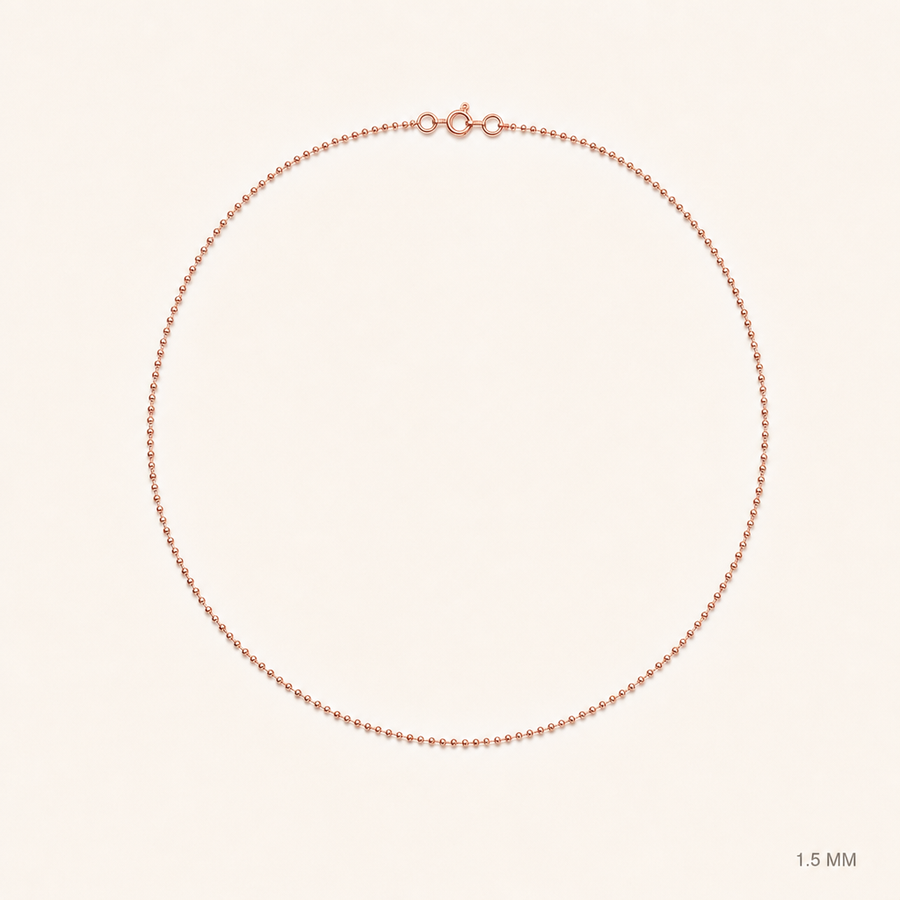 Bead Chain Necklace &mdash; view 3
