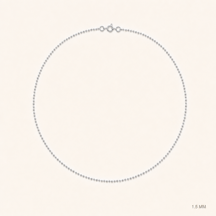 Bead Chain Necklace &mdash; view 2