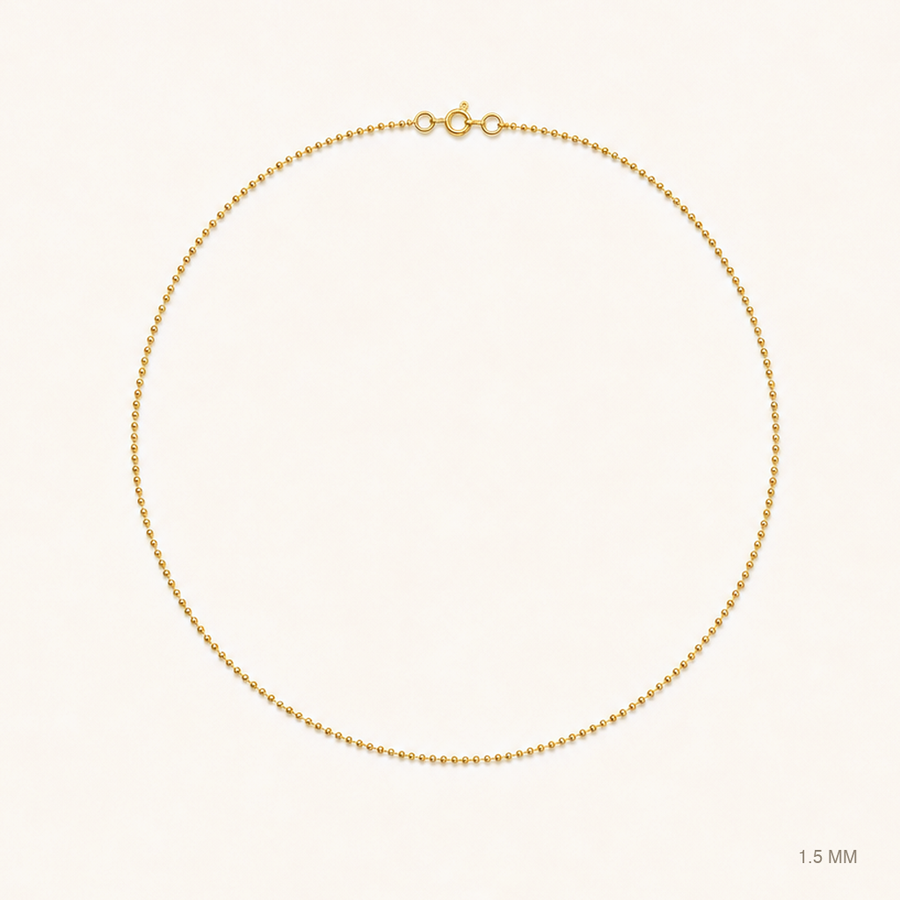 Bead Chain Necklace &mdash; view 1