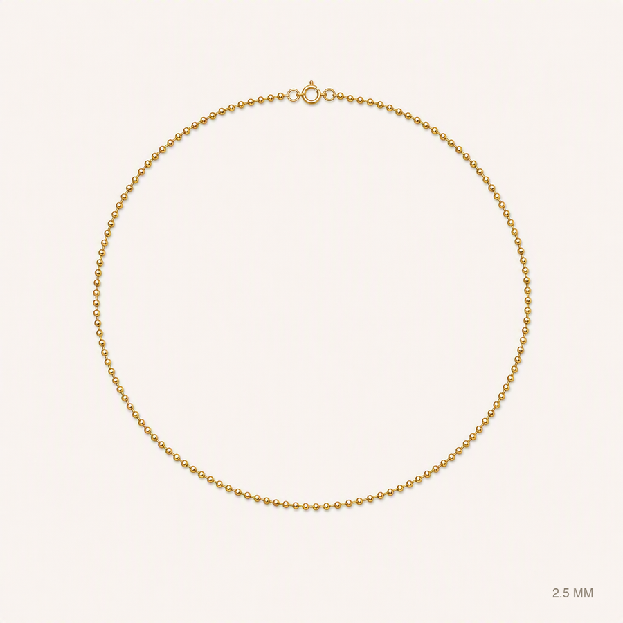 Bead Chain Necklace &mdash; view 5