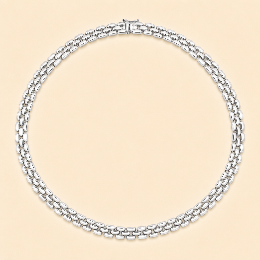 Bead-Link Chain Necklace &mdash; view 3