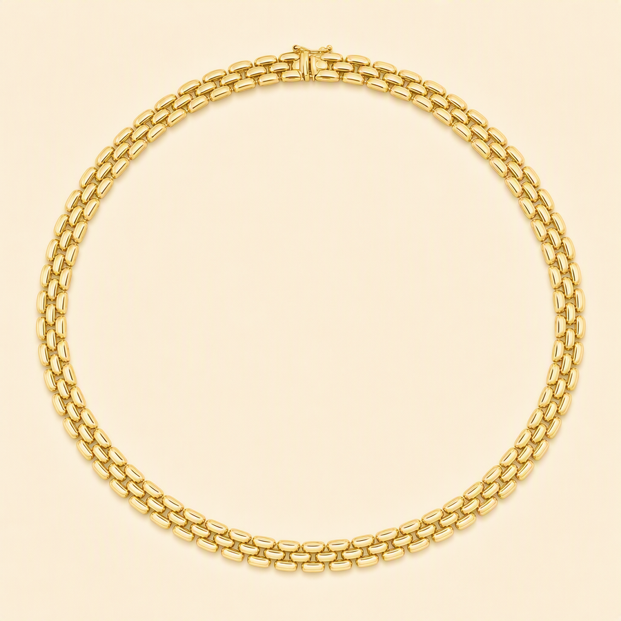 Bead-Link Chain Necklace &mdash; view 1