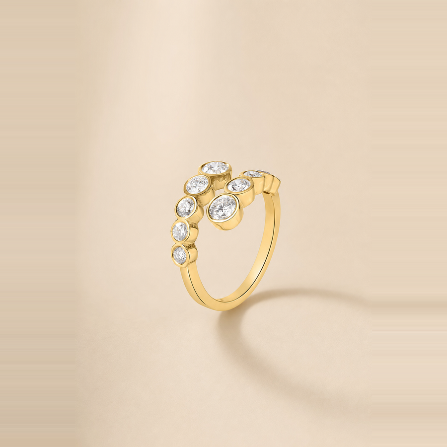 Bezel Wrap Ring &mdash; view 4