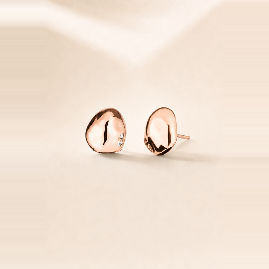 Pebble Earrings &mdash; view 3
