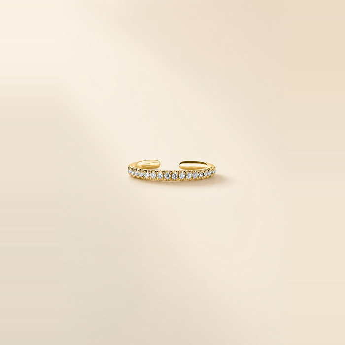 Diamond Ear Cuff Piercing