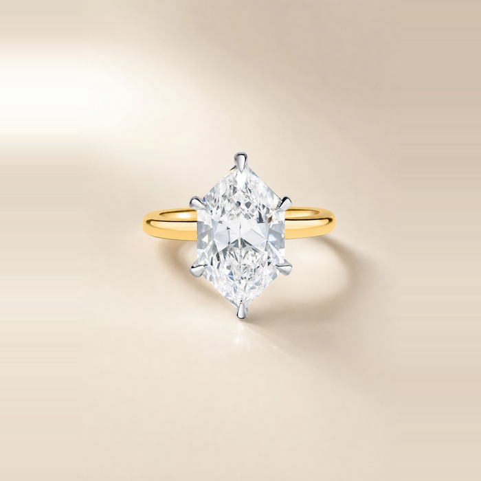 Duchess Diamond in Thin Hidden Halo