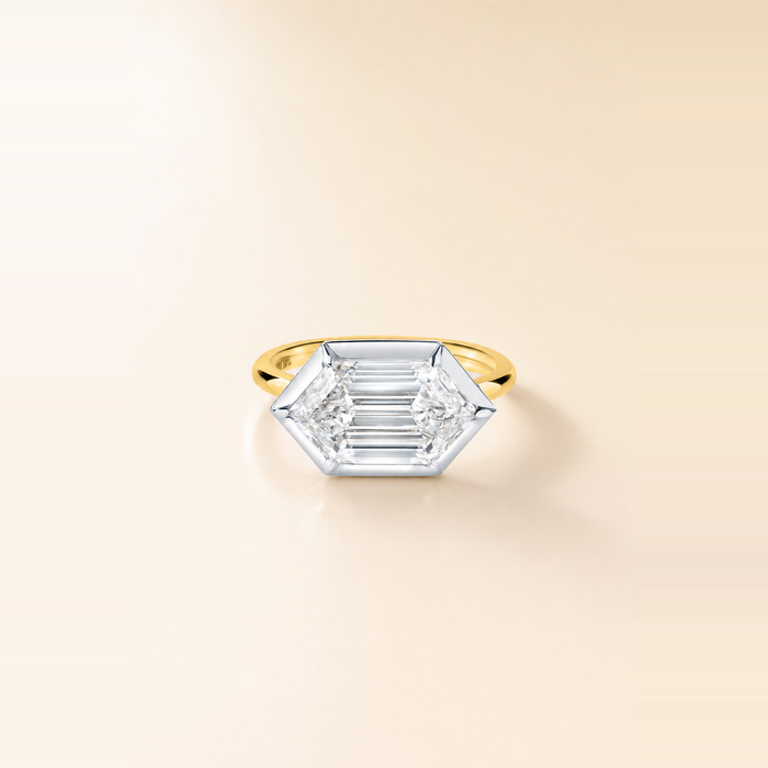 Duchess East-West Diamond in Mixed Metals