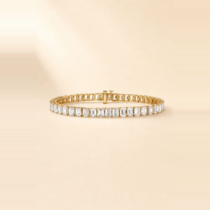Emerald Cut Tennis Bracelet