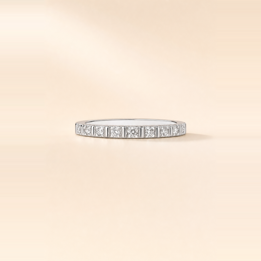 Fluted Diamond Band &mdash; view 10