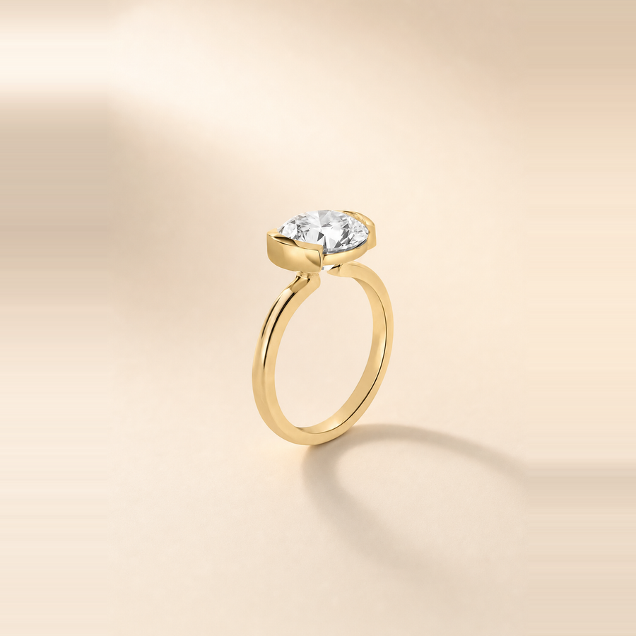 Half-Bezel Solitaire &mdash; view 3