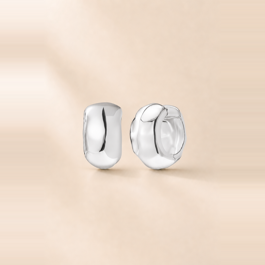 Hammered Hoops &mdash; view 4