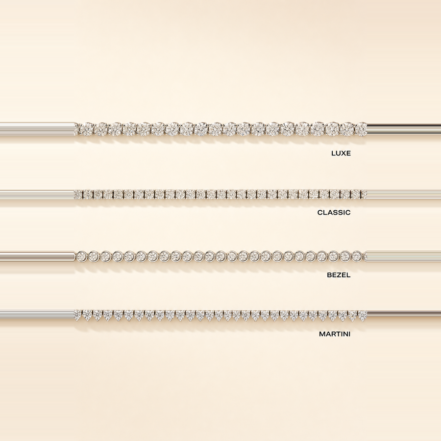 Classic Diamond Tennis Necklace &mdash; view 7