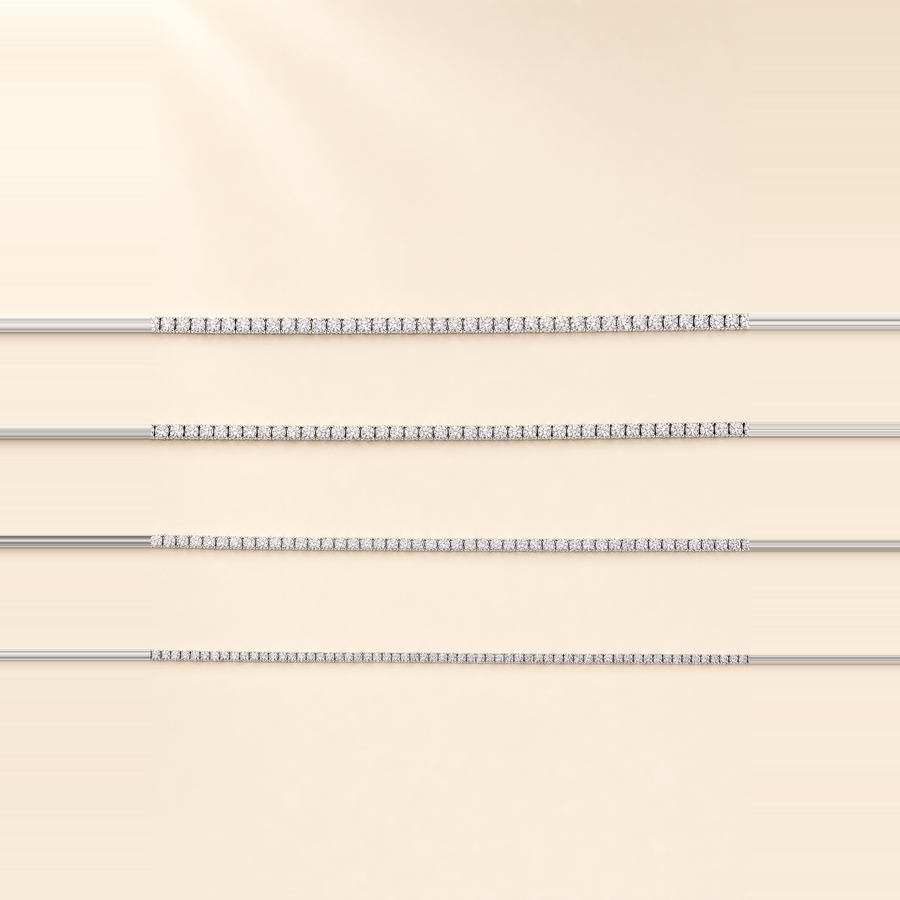 Classic Diamond Tennis Necklace &mdash; view 8
